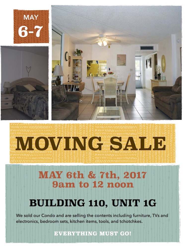 Moving-Sale-Unit 110-1G